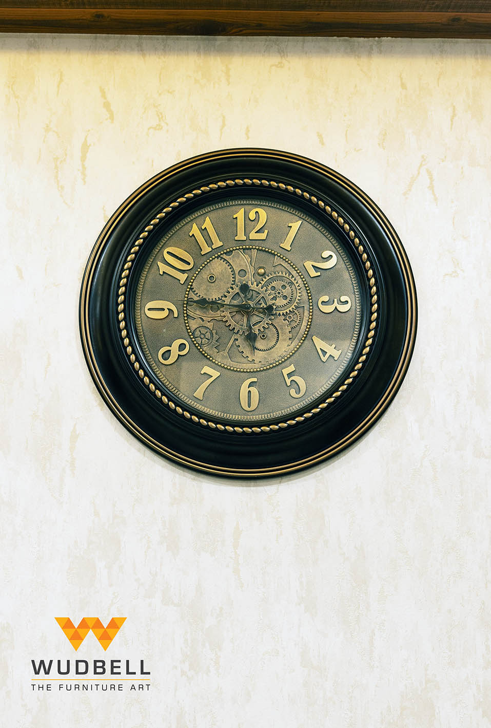 The vintage wall clock